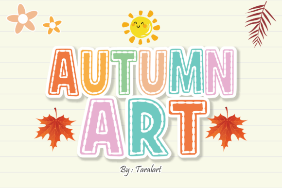 Autumnart Regular Font Review