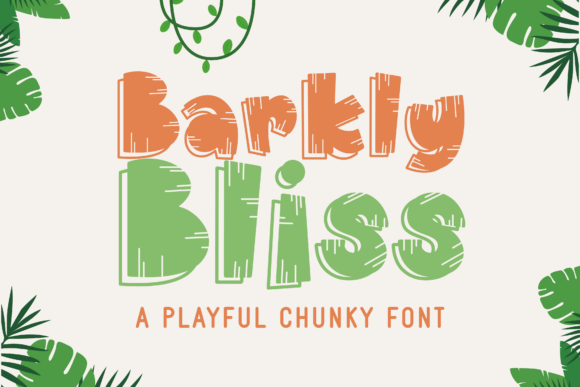 Barkly Bliss Font for Creative Makers