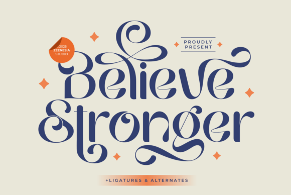 Believestronger Regular Font Review