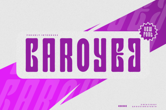 Caroyej Font for Web Design
