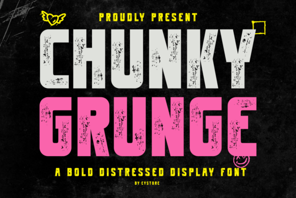 Chungkygrunge Regular Font