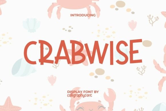 Crabwise Font for Creative Projects