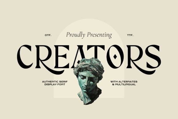 Creators Font for Elegant Branding