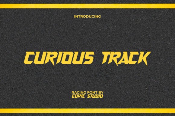 Curioustrack Font for Creative Makers