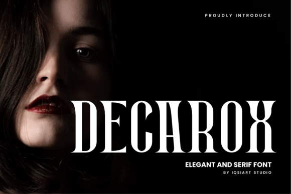 Decarox Font for Creative Projects