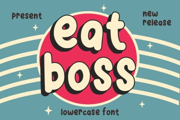 Eat Boss Font for Creative Makers