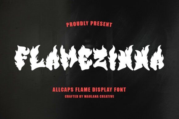 Flamezinna: A Bold Font for Business Branding