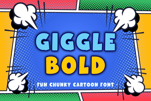 Giggle Bold: A Playful Display Font