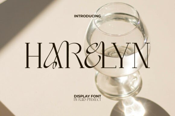 Harelyn Font: Elegant Display Type