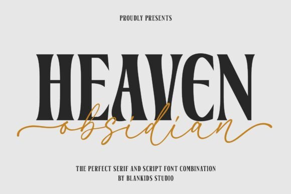 Heaven Obsidian Font Review