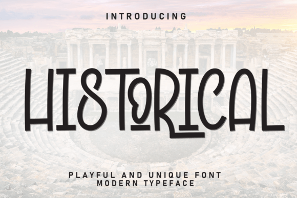Historical: A Font for Relaxed Design