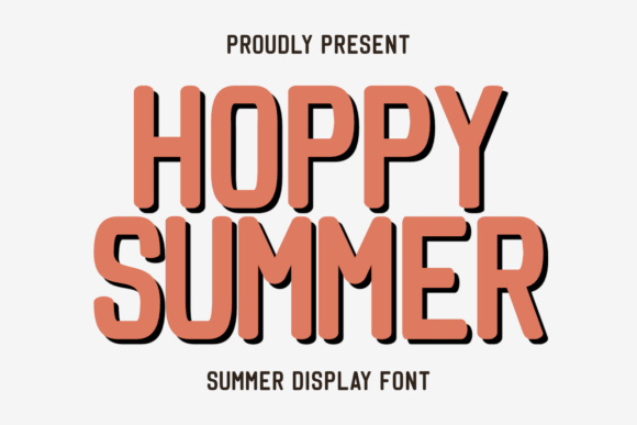 Hoppy Summer Font Review