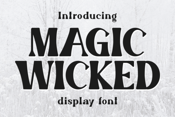 Magic Wicked Font for Business Branding