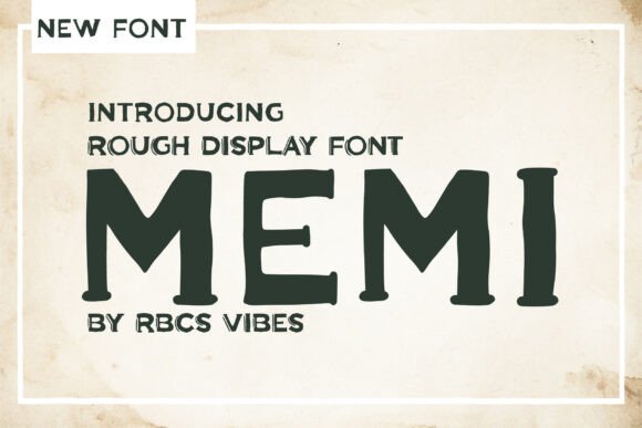 Memi Font: Elegant Display Type for Creative Makers