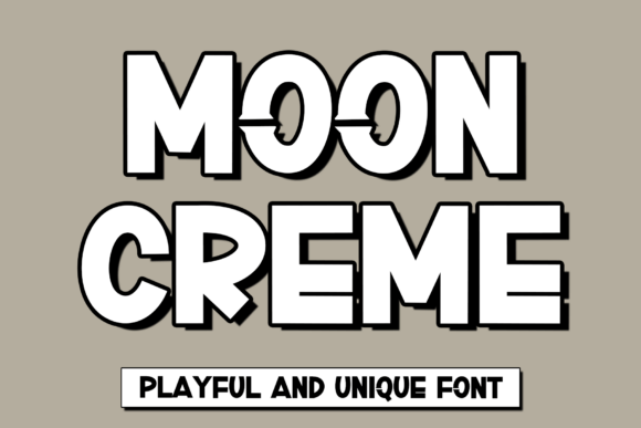 Moon Creme Font for Bold Branding