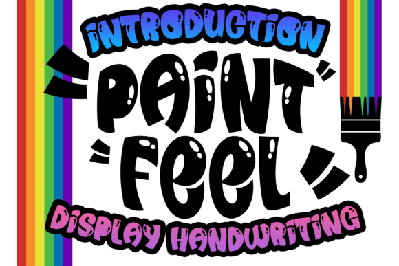 Paint Feel Font for Creative Projects