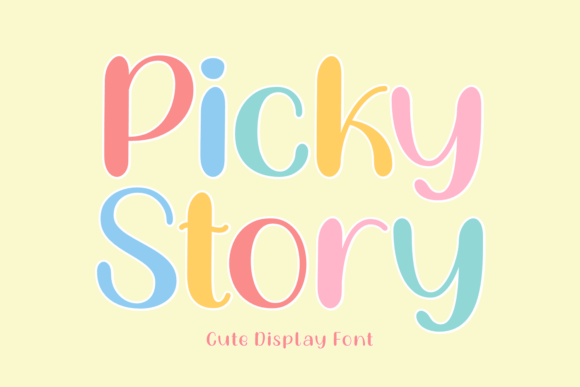 Picky Story Font for Business Branding