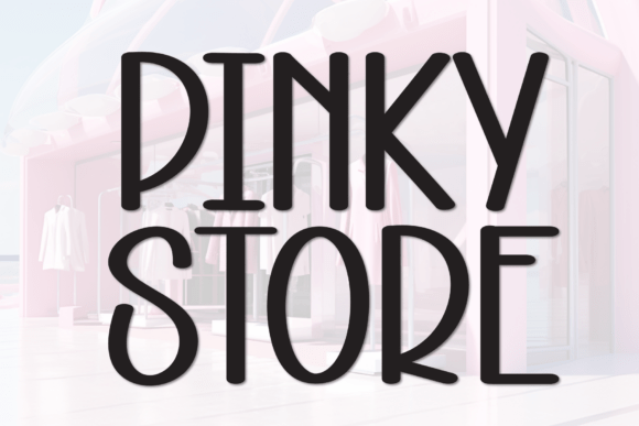 Pinky Store Font