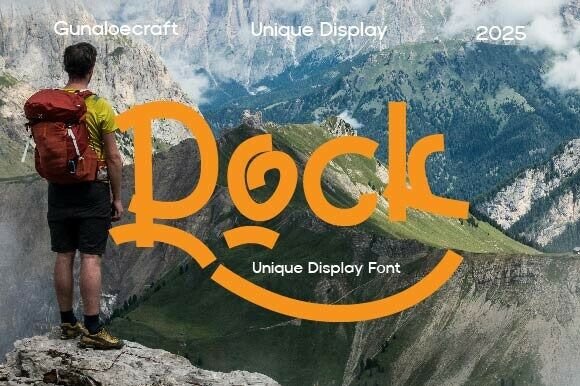 Rock: A Bold Font for Eye-Catching Campaigns