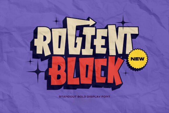 Rogient Block Font for Bold Branding