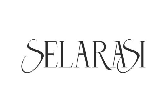 Selarasi Font: Elegant Display Type