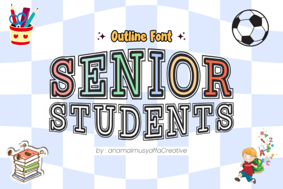 Seniorstudents Regular Font