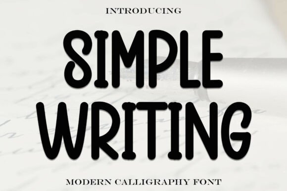 Simplewriting Font for Creative Campaigns