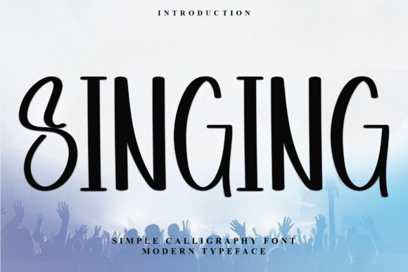 Singing: A Festive Font for Bold Campaigns