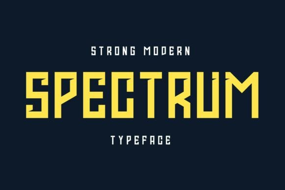 Spectrum Font for Business Branding