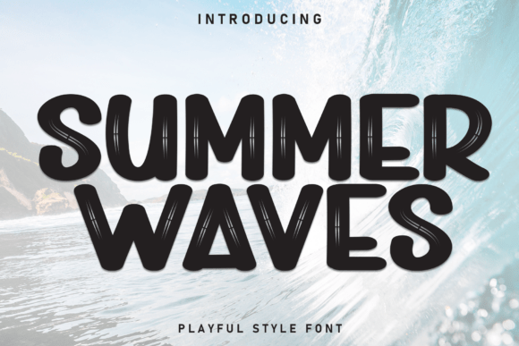 Summer Waves Font Review