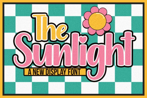 The Sunlight Font for Web Design