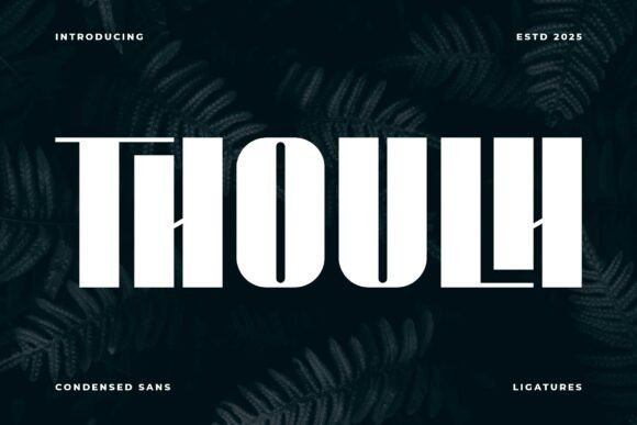 Thoulh Font for Bold Web Design