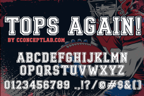 Tops Again Font for Bold Design
