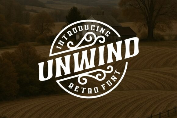 Unwind Font for Stylish Design